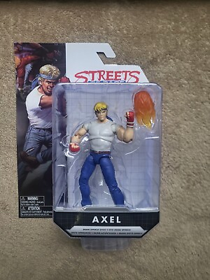 #ad Streets Of Rage Axel 2023 Jakks Pacific Sega Figure New 4.5quot; $28.94