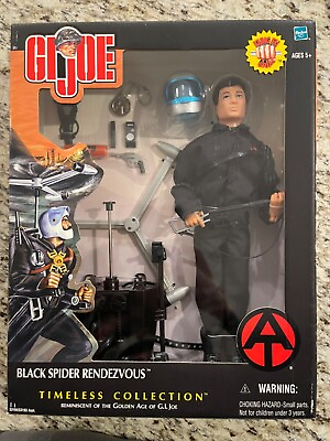 #ad 12 inch sealed Timeless Collection GI Joe Black Spider Rendezvous $85.00