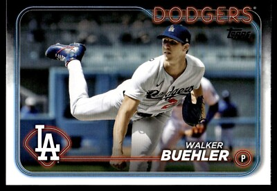 #ad 2024 Topps Series 1 Walker Buehler Los Angeles Dodgers #196 $1.00