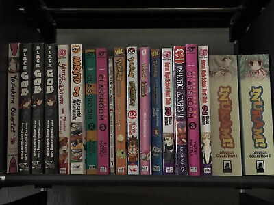 #ad manga lot Mixed. 15 books $45.00