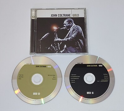 #ad Gold John Coltrane CD 2006 2 CD Set Near Mint Cond Blue Train Giant Steps $10.99