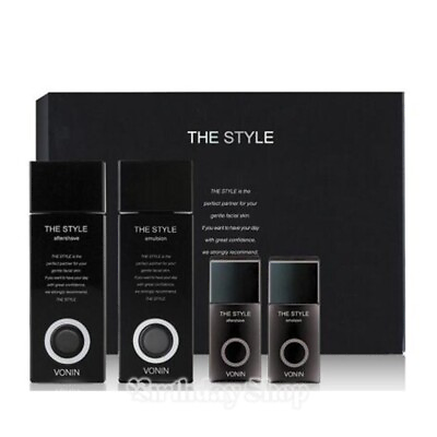 #ad #ad VONIN The Style Black Men Skin Care Gift Set For All Skin Type Korea Cosmetics $67.00