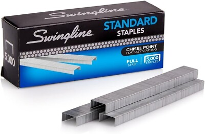 #ad Swingline Staples Standard 1 4 inches Length 210 Strip 5000 Box 1 Box Note ... $4.49