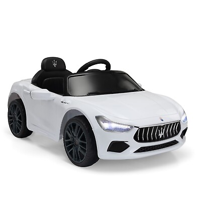 #ad TOBBI 12V Kid Ride on Car Maserati Ghibli Licensed Electric Car Christmas Gift $149.99