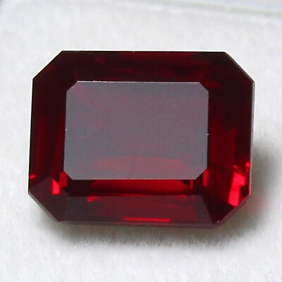 #ad Natural Certified Madagascar Deep Red Ruby 8x6 mm Emerald Unheated Loose Gems $25.65