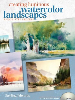 #ad Creating Luminous Watercolor Landscapes by Sterling Edwards Hardcover $20.99
