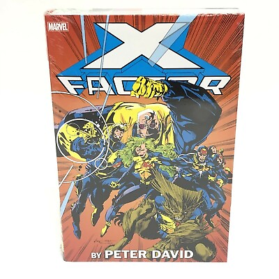 #ad X Factor by Peter David Omnibus Vol 1 Stroman Cover New Marvel Comics HC Sealed $69.95