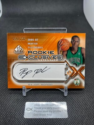 #ad 2006 07 Upper Deck SP Game Used Rookie Exclusives RC AUTO RAJON RONDO #94 100 $47.47