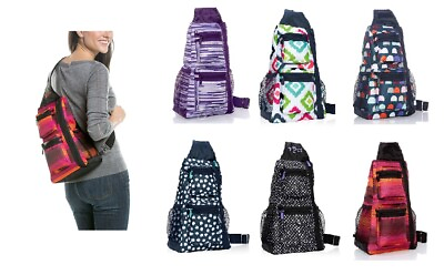 Thirty one Sling Back School Gym Sports Hiking Backpack Shoulder bag 31 gift new $19.99