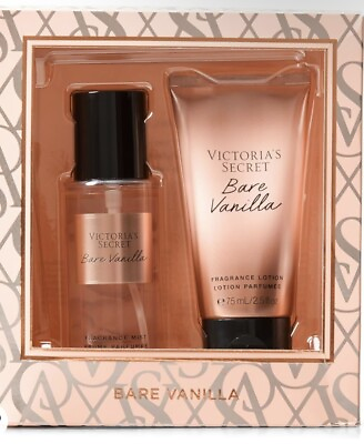 #ad #ad Victoria Secret Bare Vanilla Gift Set $18.50