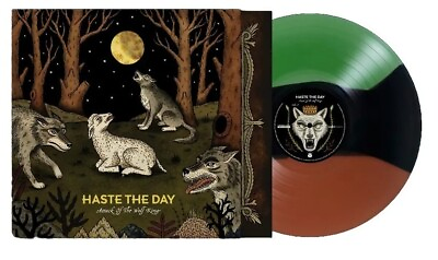 #ad HASTE THE DAY Attack Of The Wolf King LP Limited Edition Tri color Vinyl $73.00