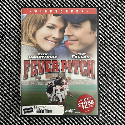 #ad Fever Pitch DVD 2005 WIDESCREEN MOVIE FEVERPITCH Drew Barrymore Jimmy Fallon $7.95
