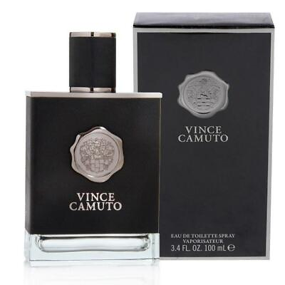 VINCE CAMUTO men 3.4 oz 3.3 edt cologne NEW IN BOX $30.28