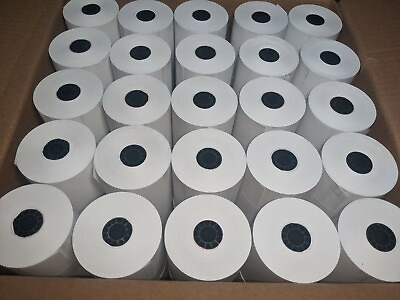 #ad Thermal Paper Rolls 3 1 8quot; x 230. Fits Most Receipt Printers Pack of 50 Rolls $59.44