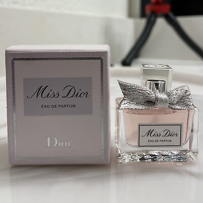 #ad #ad MISS DIOR Eau De Parfum Mini Splash Bottle 0.17 FL OZ 5 ML EDP Travel Size $16.00