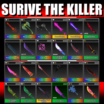 #ad Survive The Killer Roblox STK Knife Killer Cabin CHEAP AND FAST DELIVERY $22.00