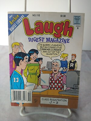 #ad Laugh Digest Magazine #110 1993 Vintage $5.06
