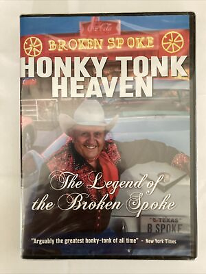 #ad Honky Tonk Heaven The Legend of Broken Spoke DVD Brand New and Factory Sealed $24.77