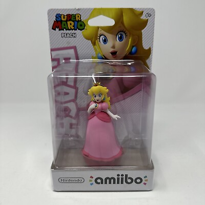 #ad Nintendo Peach amiibo Super Mario Collection Nintendo Wii U 3DS BRAND NEW $19.99