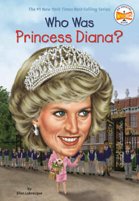 #ad Who Was Princess Diana? Paperback By Labrecque Ellen GOOD $3.98