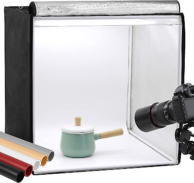 #ad 24X24 Photo Box Professional Portable Photo Studio Photo Light Studio Photo Tent $137.98