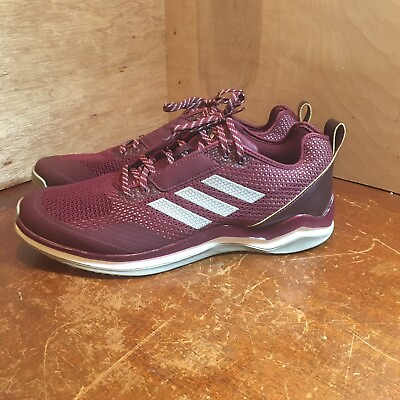 #ad ADIDAS SPG 753001 Men’s SIZE 13 Burgundy SILVER LOGOEXCELLENT CONDITION $34.00