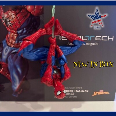 #ad Kaiyodo Revoltech Amazing Yamaguchi Spider Man Ver.2.0 Action Figure USA STOCK $25.64
