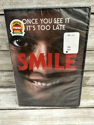 #ad SMILE DVD 2022 HORROR SUSIE BACON BRAND NEW SEALED FAST FREE SHIPPING $9.95