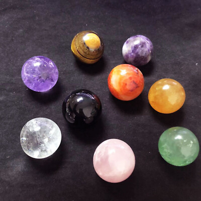#ad 2quot; Natural Crystals Polished Reiki Healing Crystal Ball Free Shipping $16.99
