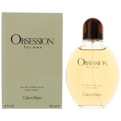 #ad Obsession by Calvin Klein 4 oz EDT Spray for Men $26.66