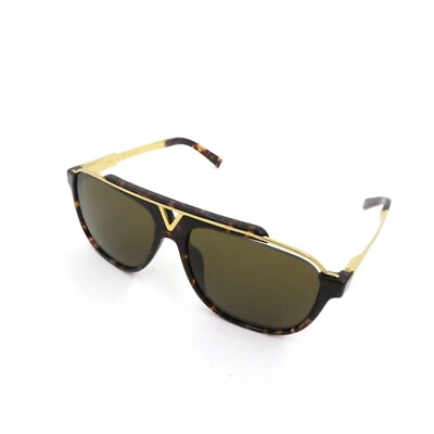 #ad Louis Vuitton Z0938E Sunglasses Brown Mascot Size 59 13 140 Trendy Eyewear $380.00