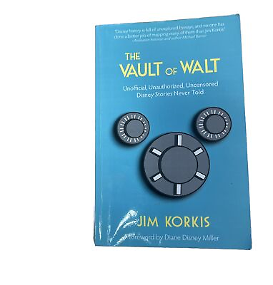 #ad The Revised Vault of Walt by Korkis Jim Paperback 2010 Walt Disney Brand New AU $125.00