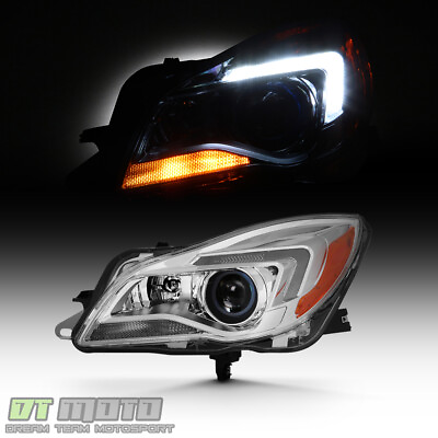 #ad 2014 2017 Buick Regal HID Xenon Projector Headlights Headlamps LH Driver Side $265.99