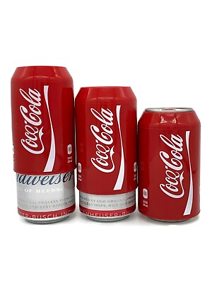 Silicone Beer Can Covers Hide A Beer 3 PACK Coca Cola Sleeve Koozie $13.50