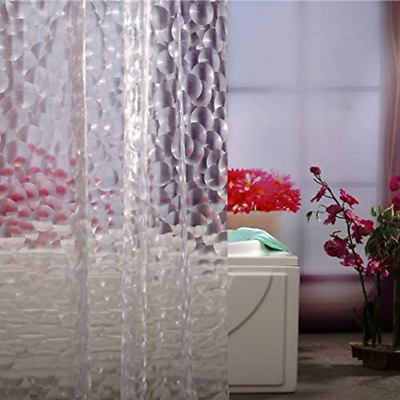 #ad Newest Design Shower Curtain Liner Plastic 3D Bubbles Shower Curtain LinerNo O $30.33