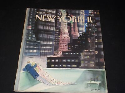 #ad 1988 MAY 30 THE NEW YORKER MAGAZINE NICE ILLUSTRATED COVER L 4934 $49.99