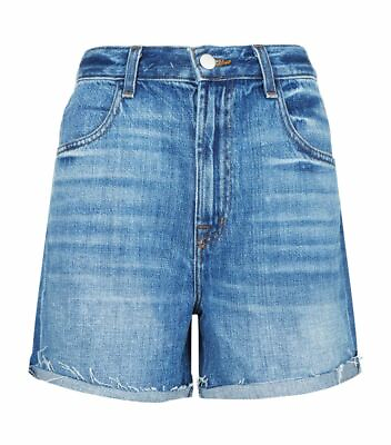 #ad J Brand Women Joan Denim Shorts High Waisted Ladies Cotton Blend Bottoms Jeans $84.15