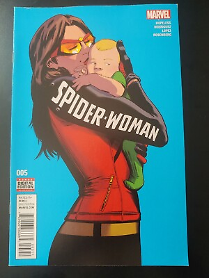 #ad ⭐️ SPIDER WOMAN #5a 2016 MARVEL Comics FN Book $1.99