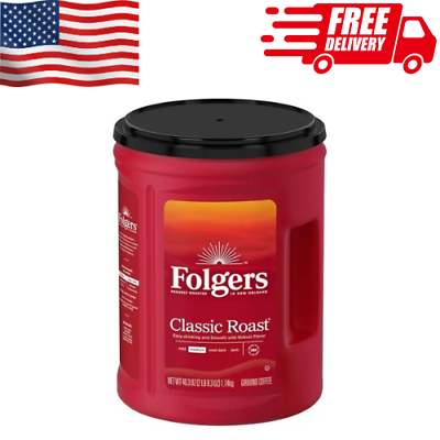 #ad #ad Folgers Classic Roast Ground Coffee 40.3 oz $14.50