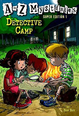 #ad Detective Camp A to Z Mysteries Super Edition No. 1 by Ron Roy $3.79