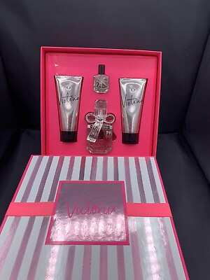 #ad #ad Victorias Secret Limited Ed VICTORIA Gift Set Eau de Parfum Lotion Wash $89.50