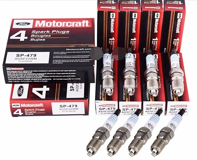 #ad Genuine 8PCS Motorcraft Platinum Spark Plugs For 97 03 FORD F 150 V8 4.6L 5.4L $19.69