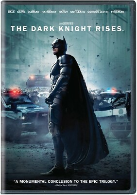 #ad The Dark Knight Rises DVD 2012 Christian Bale Michael Caine Very Good $6.99