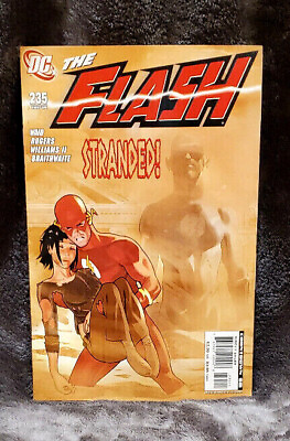 #ad The Flash #235 Stranded DC Comics Book Direct Sales $7.88