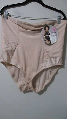 #ad Avenue Body Women’s Hi Waist Control Brief Panty Shaper Size 30 32 $10.95