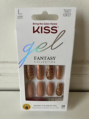 #ad KISS Glam Fantasy Special Diamond FX Effect Nails KGF07 $9.99