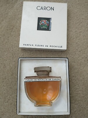 #ad Vintage Caron Fleur#x27;s De Rocaille Perfume In Box 85% Full 2oz C $260.00