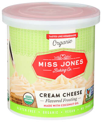 #ad Miss Jones Baking Co Organic Frosting Cream Cheese 11.29 Oz $15.53