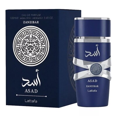 #ad Asad Zanzibar EDP Perfume By Lattafa 100 ML🥇Hottest Newest Release Niche UAE🥇 $45.00