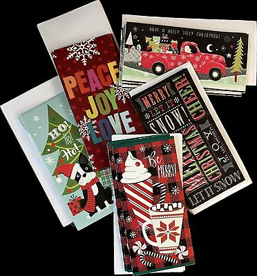 #ad Holiday Gift Card and Money Holder Cards Set of 20 Cards $9.99